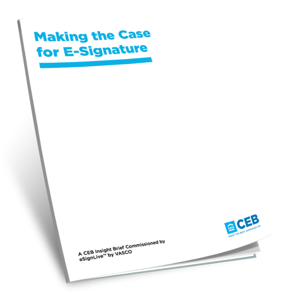 CEB-Insight-Making-The-Case-for-E-Signatures onespan