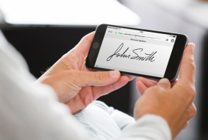 E-signature mobile - esign sur votre téléphone